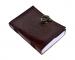 Fair Trade Handmade Celtic Quaternary Knot Leather Journal Notebook Diary